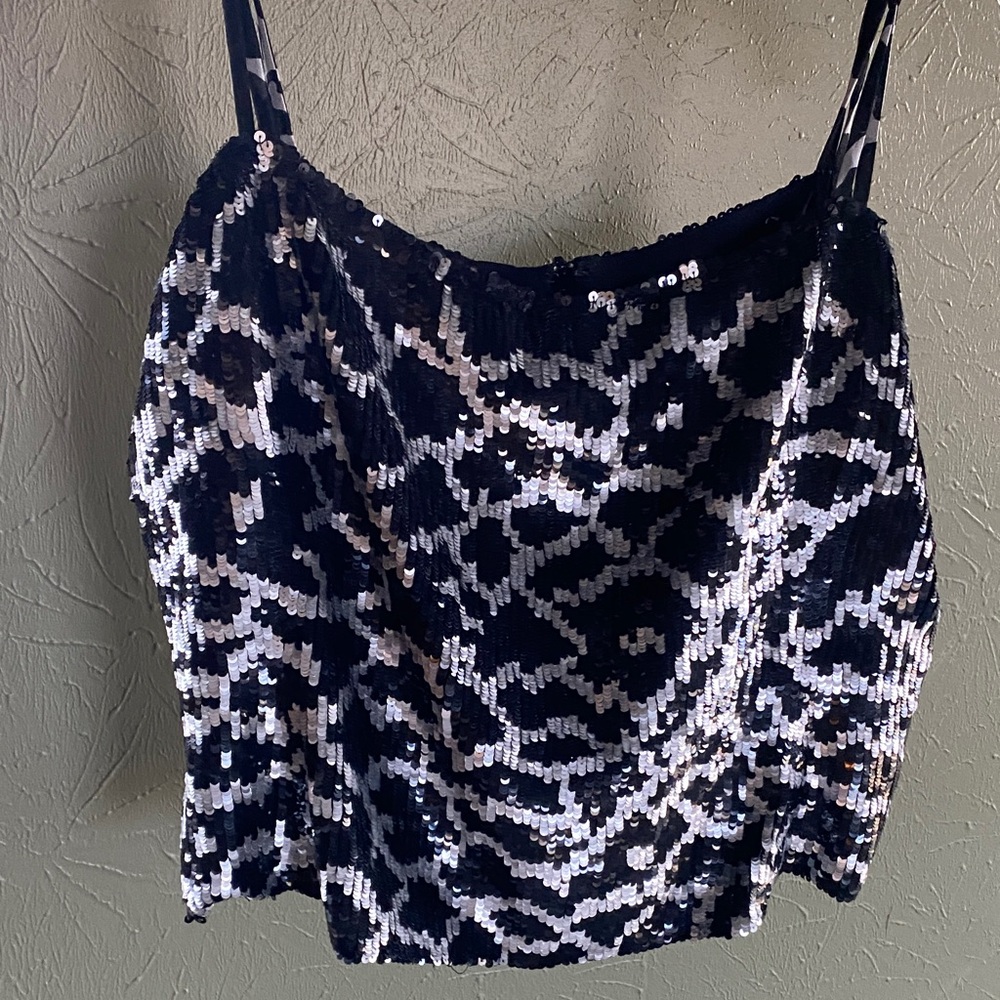 Sequined Women's Tank Top - Picture 5 of 5